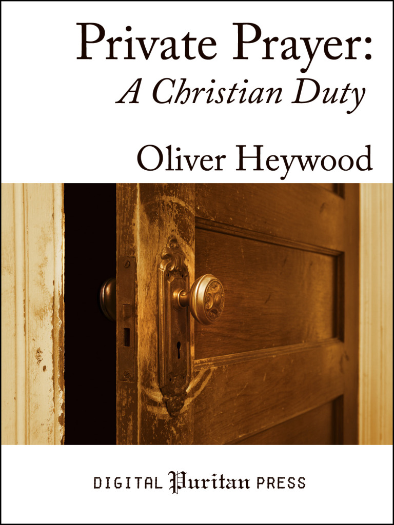 Book Cover: Private Prayer: A Christian Duty